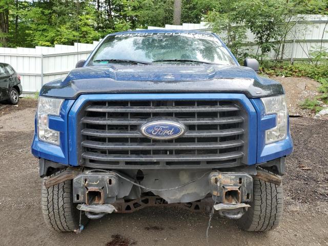 1FTFX1EF9HFC16219 - 2017 FORD F150 SUPER CAB BLUE photo 5