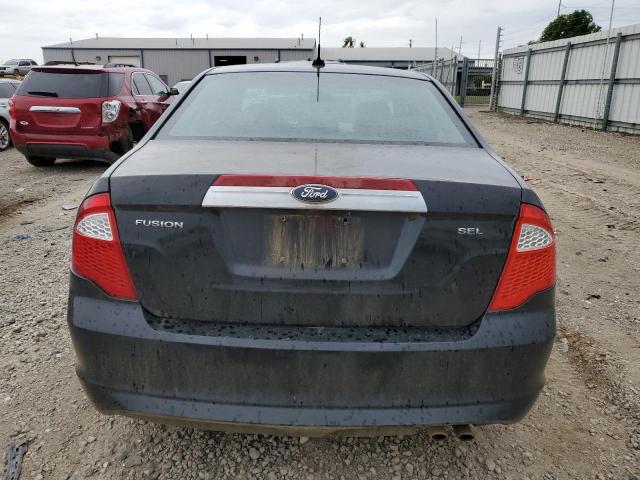 3FAHP0JA5AR364153 - 2010 FORD FUSION SEL BLACK photo 6