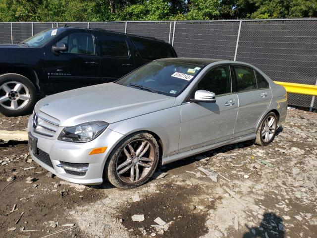 WDDGF8AB6DA780040 - 2013 MERCEDES-BENZ C 300 4MATIC SILVER photo 1