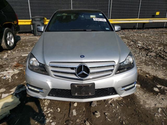 WDDGF8AB6DA780040 - 2013 MERCEDES-BENZ C 300 4MATIC SILVER photo 5