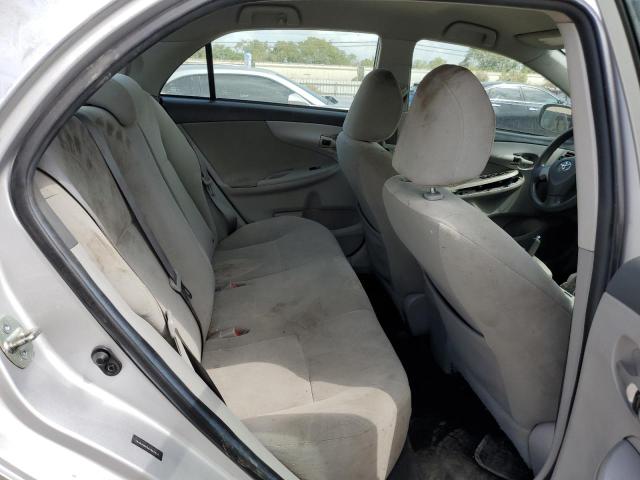 1NXBU4EE5AZ361416 - 2010 TOYOTA COROLLA BASE SILVER photo 10