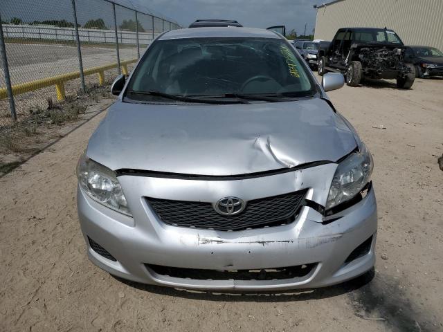 1NXBU4EE5AZ361416 - 2010 TOYOTA COROLLA BASE SILVER photo 5