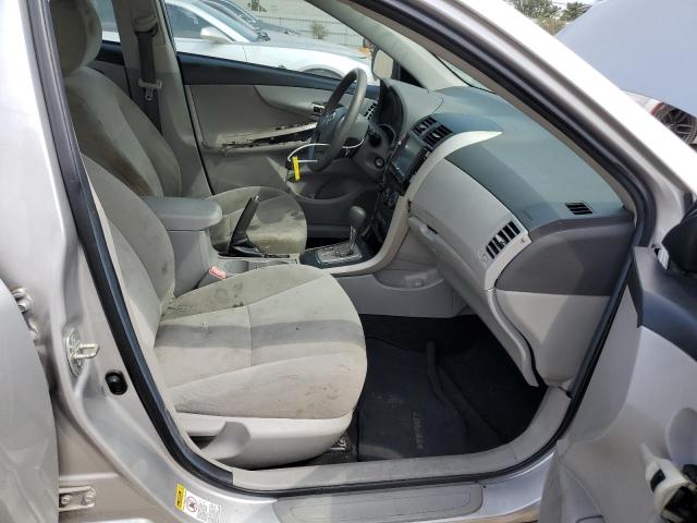 1NXBU4EE5AZ361416 - 2010 TOYOTA COROLLA BASE SILVER photo 7