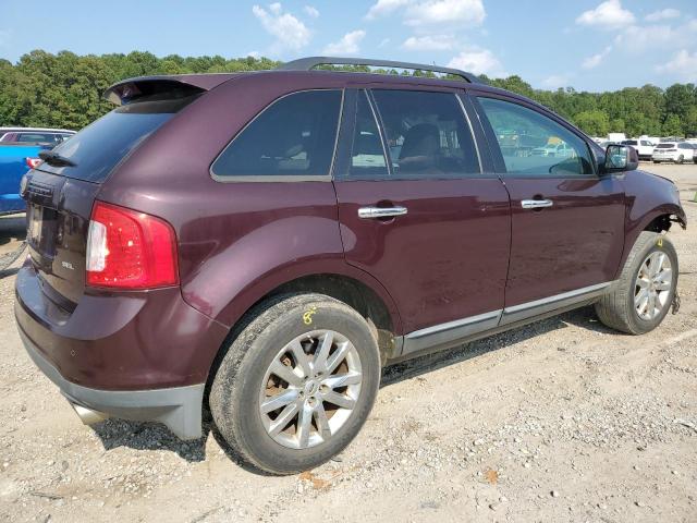 2FMDK3JCXBBA45403 - 2011 FORD EDGE SEL BURGUNDY photo 3