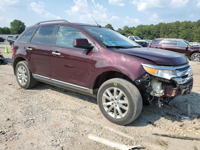 2FMDK3JCXBBA45403 - 2011 FORD EDGE SEL BURGUNDY photo 4