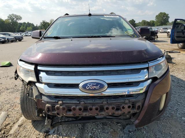 2FMDK3JCXBBA45403 - 2011 FORD EDGE SEL BURGUNDY photo 5