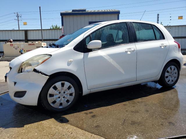 JTDKT903695263382 - 2009 TOYOTA YARIS WHITE photo 1