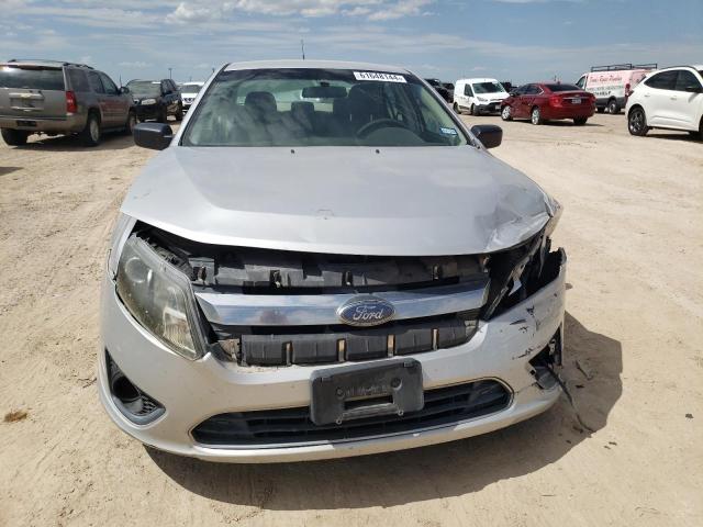 3FAHP0GA4AR176067 - 2010 FORD FUSION S SILVER photo 5