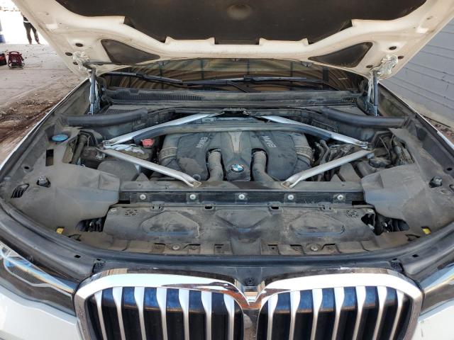 5UXCX4C55KLB39499 - 2019 BMW X7 XDRIVE50I WHITE photo 12