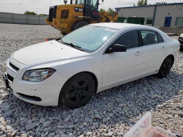 1G1ZB5E09CF232470 - 2012 CHEVROLET MALIBU LS WHITE photo 1