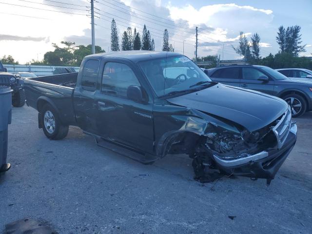 5TESM92N9YZ708897 - 2000 TOYOTA TACOMA XTRACAB PRERUNNER 绿色 照片 4