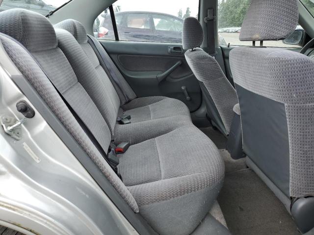 2HGEJ6613YH500345 - 2000 HONDA CIVIC BASE SILVER photo 10