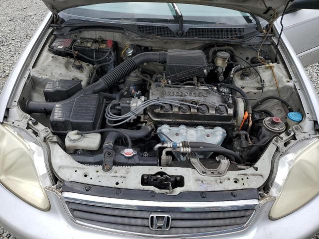2HGEJ6613YH500345 - 2000 HONDA CIVIC BASE SILVER photo 11