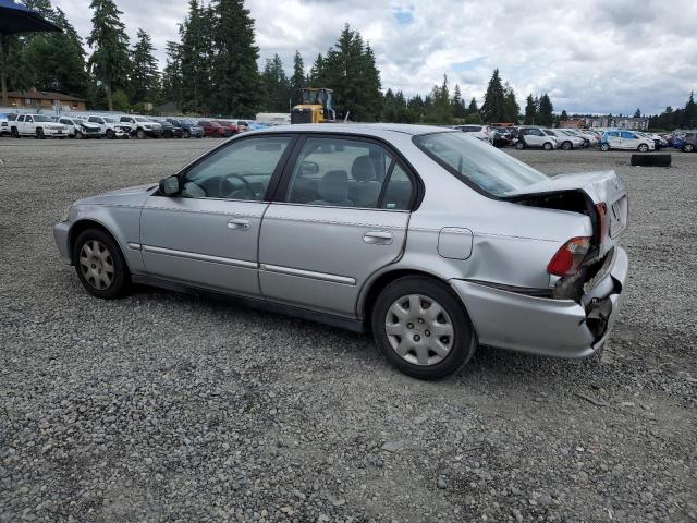 2HGEJ6613YH500345 - 2000 HONDA CIVIC BASE SILVER photo 2