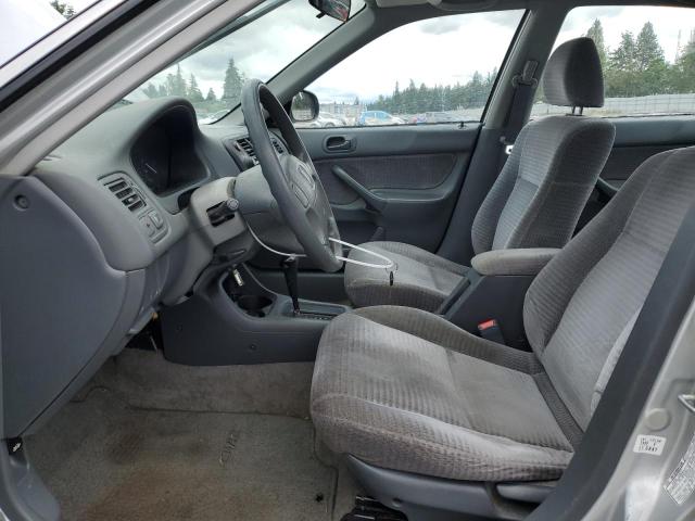 2HGEJ6613YH500345 - 2000 HONDA CIVIC BASE SILVER photo 7
