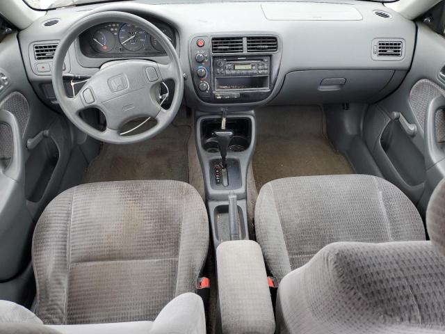 2HGEJ6613YH500345 - 2000 HONDA CIVIC BASE SILVER photo 8