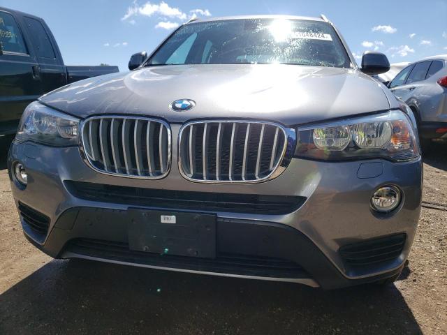 5UXWX9C53H0T04645 - 2017 BMW X3 XDRIVE28I GRAY photo 5