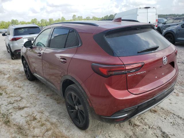 LRBFZNR40ND120852 - 2022 BUICK ENVISION ESSENCE წითელი ფოტო 2