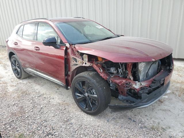 LRBFZNR40ND120852 - 2022 BUICK ENVISION ESSENCE წითელი ფოტო 4