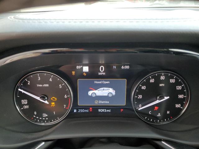 LRBFZNR40ND120852 - 2022 BUICK ENVISION ESSENCE წითელი ფოტო 9