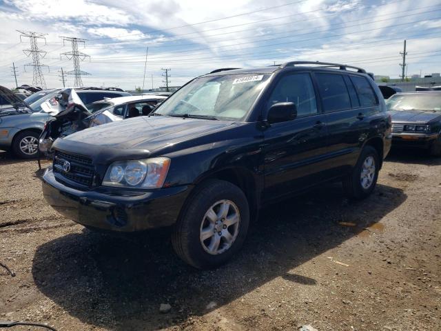 2002 TOYOTA HIGHLANDER LIMITED, 