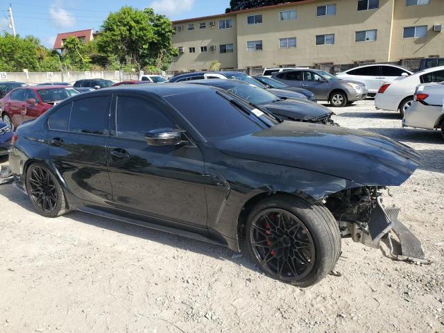 WBS33AY03PFN27609 - 2023 BMW M3 COMPETITION შავი ფოტო 4