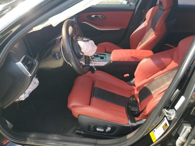 WBS33AY03PFN27609 - 2023 BMW M3 COMPETITION შავი ფოტო 7