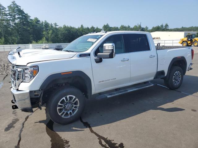 1GT49NE70NF194379 - 2022 GMC SIERRA K2500 SLT WHITE photo 1