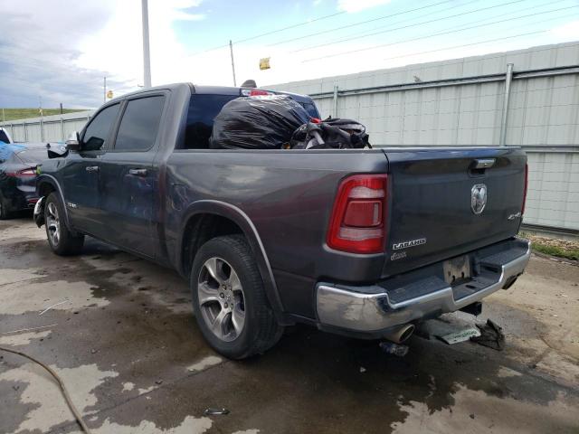 1C6SRFJT0LN287932 - 2020 RAM 1500 LARAMIE GRAY photo 2