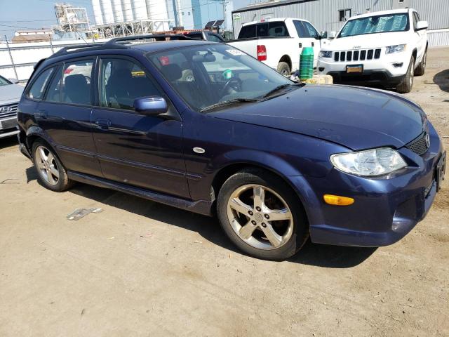 JM1BJ245921626246 - 2002 MAZDA PROTEGE PR5 BLUE photo 4