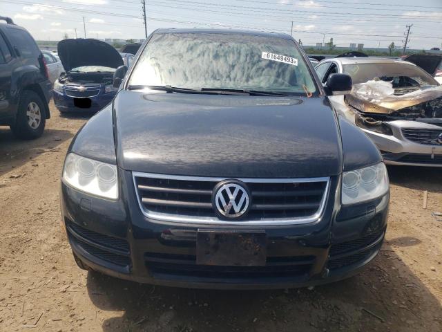 WVGBC67L14D007293 - 2004 VOLKSWAGEN TOUAREG 3.2 BLACK photo 5