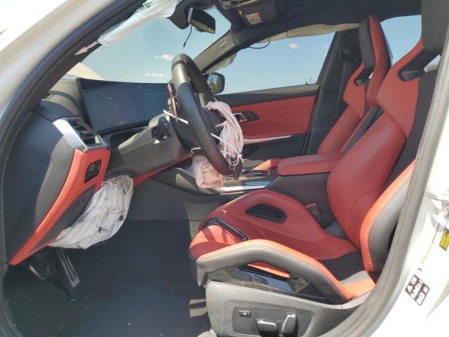 WBS43AY08RFT30877 - 2024 BMW M3 COMPETITION WHITE photo 7