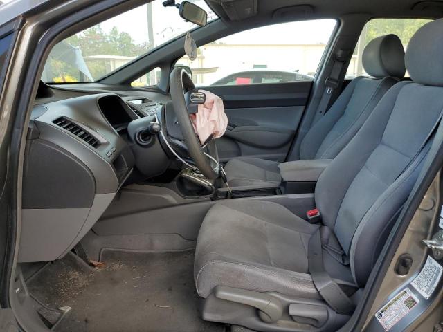 2HGFA16528H313401 - 2008 HONDA CIVIC LX GRAY photo 7