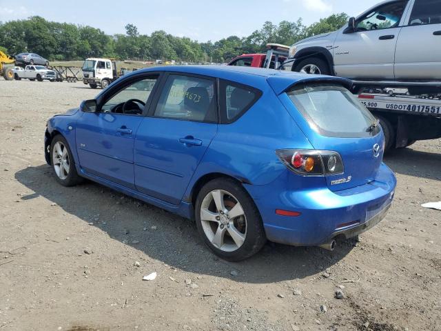 JM1BK143651284068 - 2005 MAZDA 3 HATCHBACK BLUE photo 2