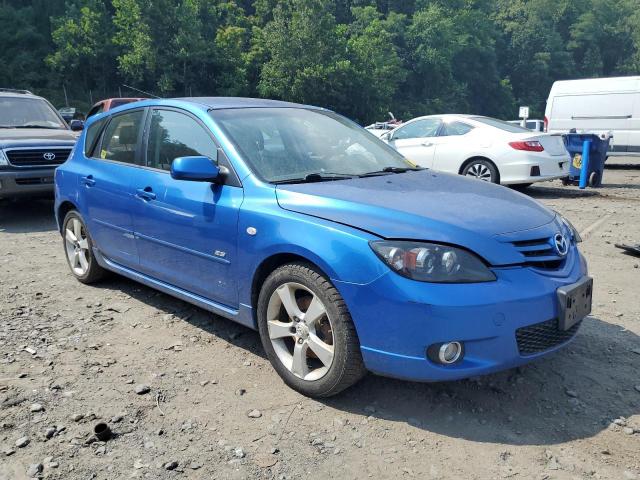 JM1BK143651284068 - 2005 MAZDA 3 HATCHBACK BLUE photo 4