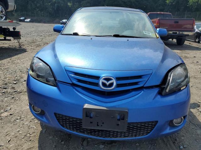 JM1BK143651284068 - 2005 MAZDA 3 HATCHBACK BLUE photo 5