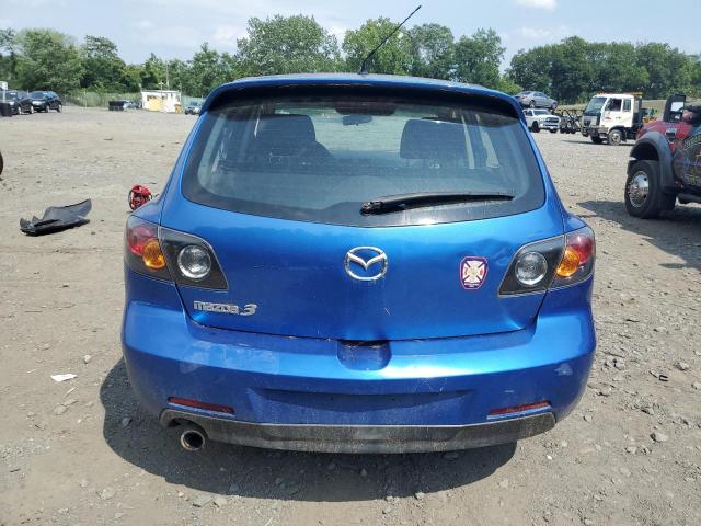 JM1BK143651284068 - 2005 MAZDA 3 HATCHBACK BLUE photo 6