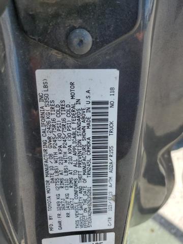 5TEUX42N49Z635281 - 2009 TOYOTA TACOMA ACCESS CAB Boz foto 12