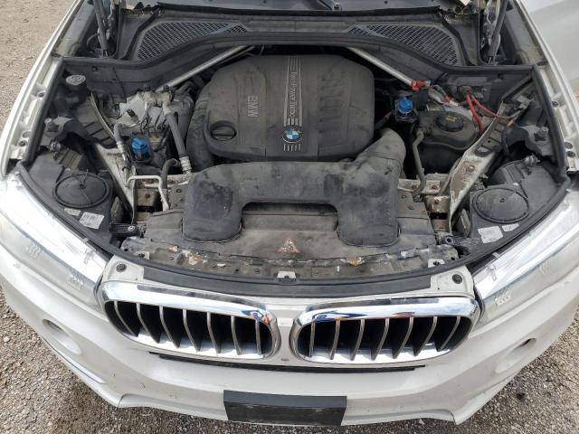 5UXKS4C56F0J97829 - 2015 BMW X5 XDRIVE35D WHITE photo 12