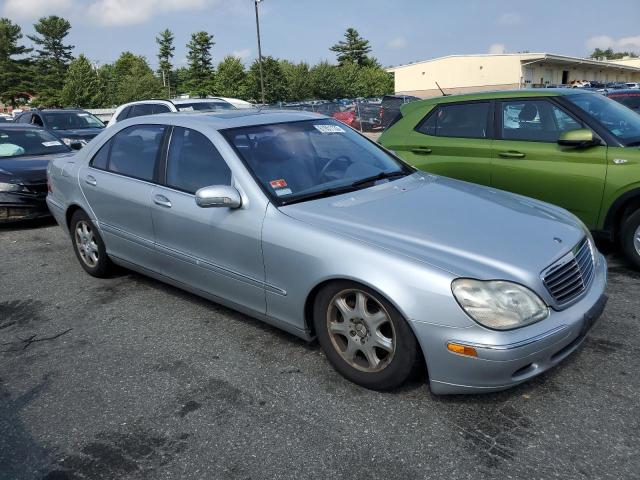 WDBNG70J81A146126 - 2001 MERCEDES-BENZ S 430 SILVER photo 4