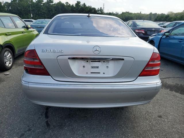 WDBNG70J81A146126 - 2001 MERCEDES-BENZ S 430 SILVER photo 6