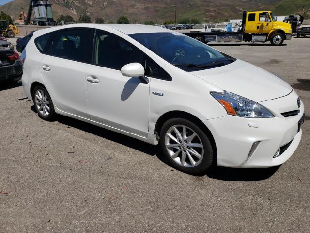 JTDZN3EU7C3114618 - 2012 TOYOTA PRIUS V WHITE photo 4