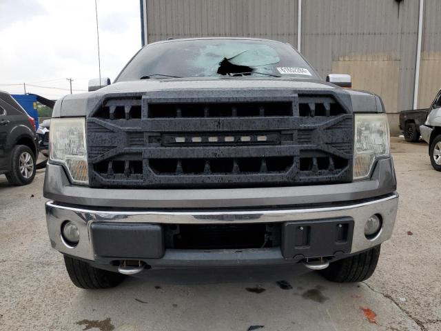 1FTFW1ETXBFA89500 - 2011 FORD F150 SUPERCREW GRAY photo 5