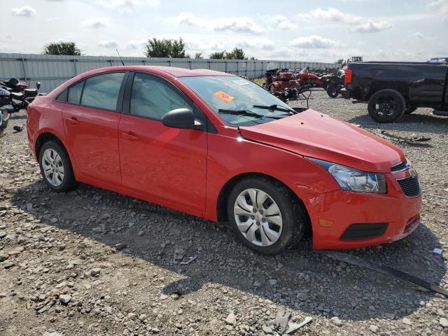 1G1PA5SH7E7178958 - 2014 CHEVROLET CRUZE LS RED photo 4