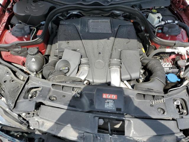 WDDLJ7DB1CA032636 - 2012 MERCEDES-BENZ CLS 550 BURGUNDY photo 11