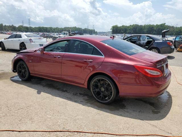 WDDLJ7DB1CA032636 - 2012 MERCEDES-BENZ CLS 550 BURGUNDY photo 2