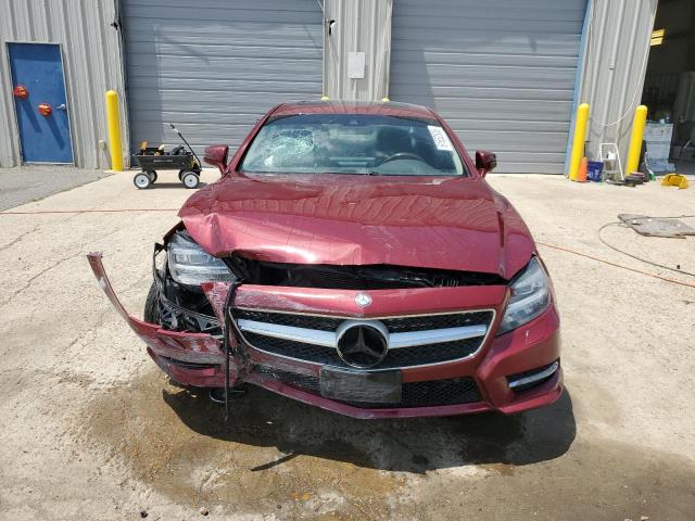 WDDLJ7DB1CA032636 - 2012 MERCEDES-BENZ CLS 550 BURGUNDY photo 5