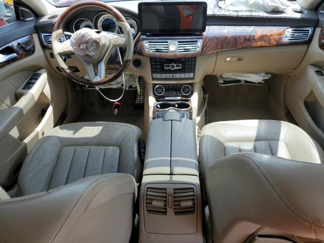 WDDLJ7DB1CA032636 - 2012 MERCEDES-BENZ CLS 550 BURGUNDY photo 8