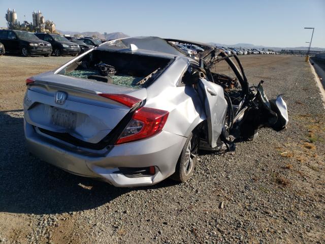 2HGFC1F73GH649052 - 2016 HONDA CIVIC EXL ვერცხლისფერი ფოტო 4