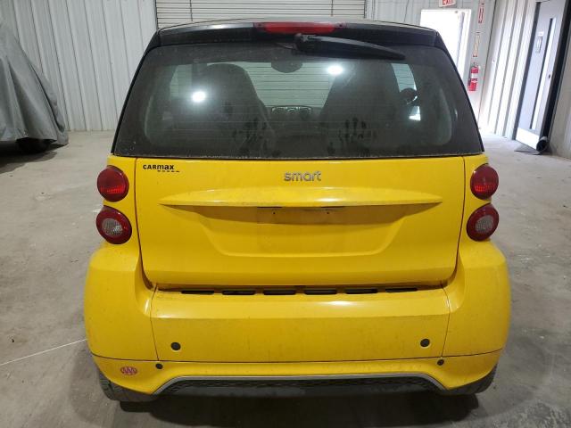 WMEEJ3BA9FK804421 - 2015 SMART FORTWO PURE YELLOW photo 6